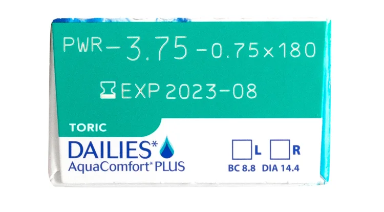 DAILIES Aqua Comfort Plus Toric - 30pk