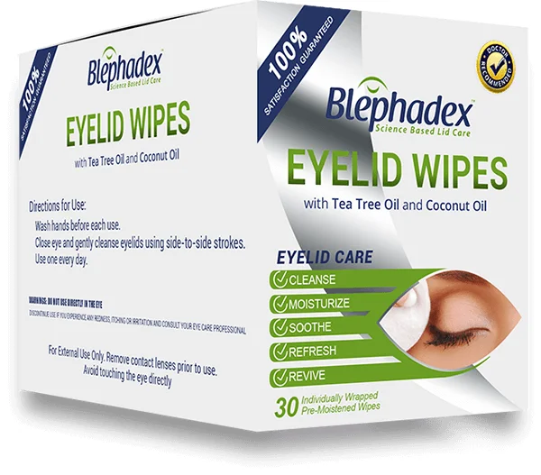 (image for) Blephadex Eyelid Wipes