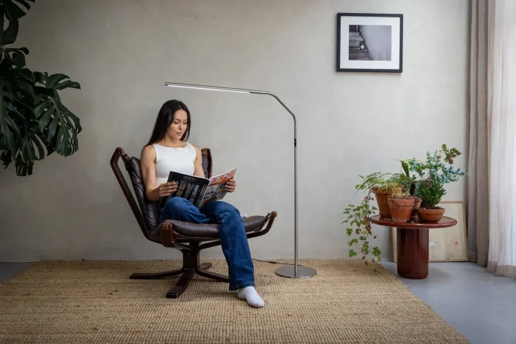 Modal Additional Images for Slimline 4 Led Floor Lamp