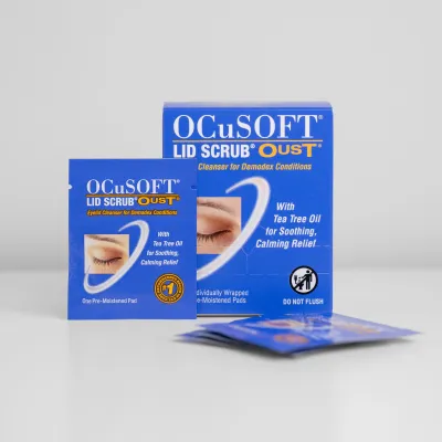 (image for) Oust Demodex Cleanser - Pre-moistened Wipes