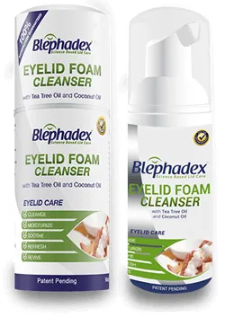 (image for) Blephadex Eyelid Foam Cleanser