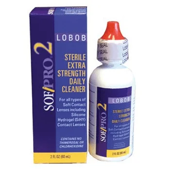 (image for) Lobob Sof Pro 2 soft contact lens cleaner