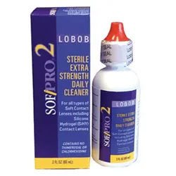 (image for) Lobob Sof Pro 2 soft contact lens cleaner