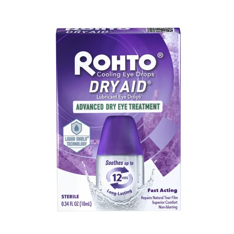 Rohto® Dry Aid® Eye Drops for Dry Eyes