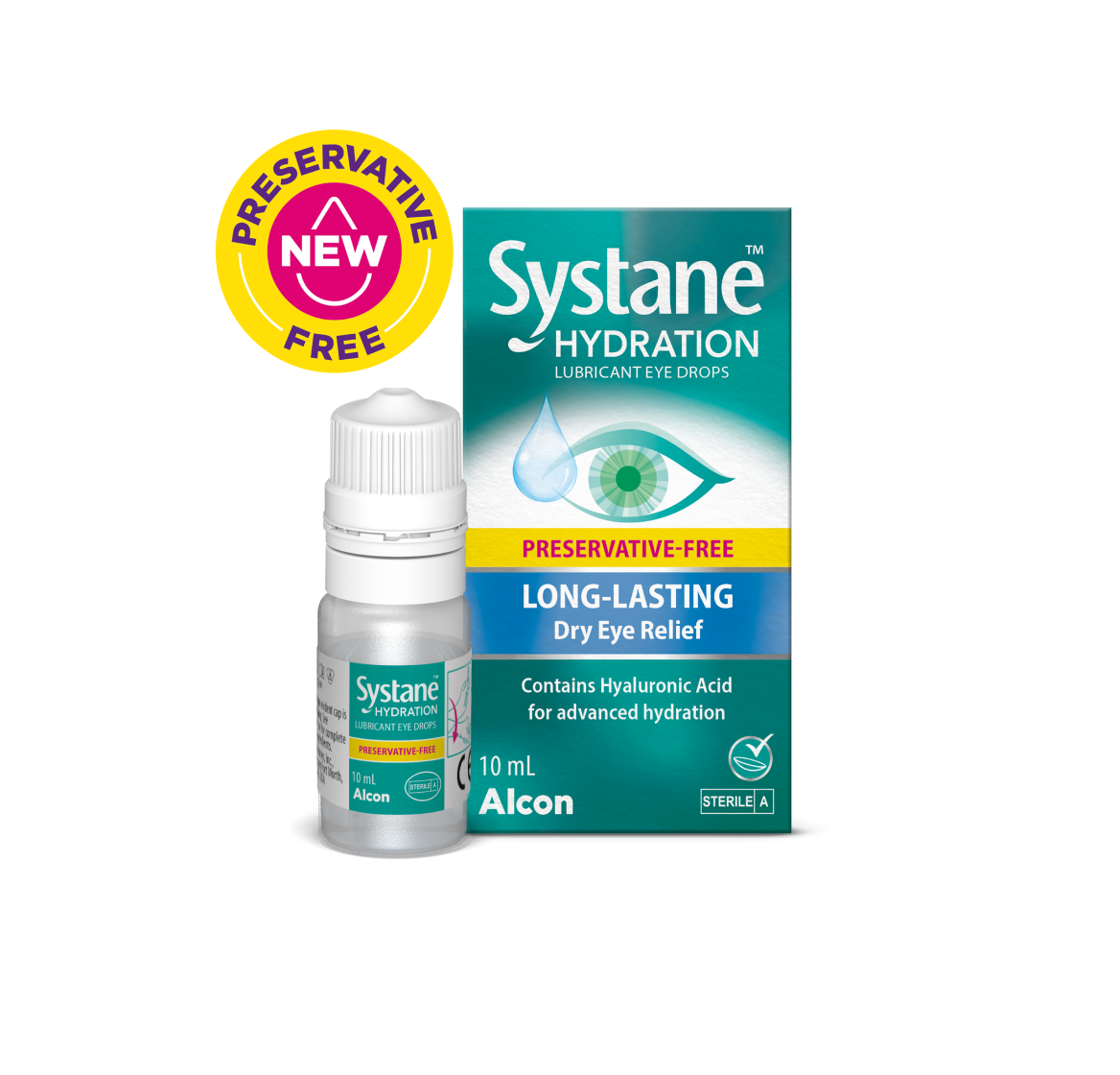 (image for) Systane® HYDRATION PRESERVATIVE-FREE Lubricant Eye Drops