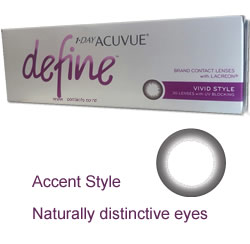 1 Day Acuvue DEFINE ACCENT STYLE 30 pack