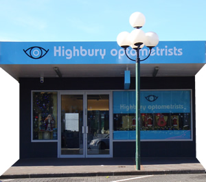 Highbury Optometirsts shop front