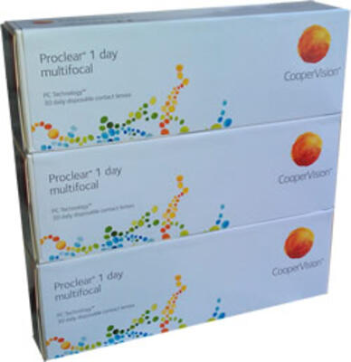 Proclear 1 day multifocal 90 pack